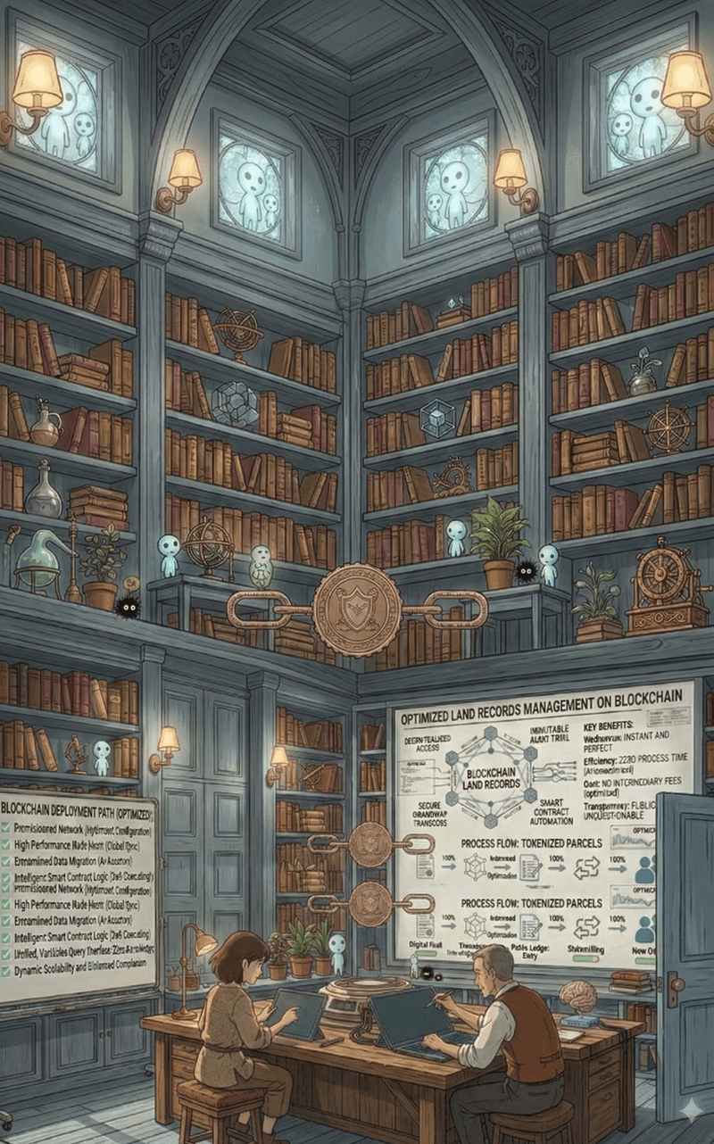 Land Records on Blockchain